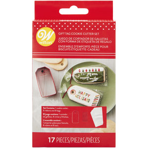 Wilton Gift Tag Cookie Cutter Set