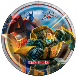 Transformers Round 9" Dinner Plates, 8ct
