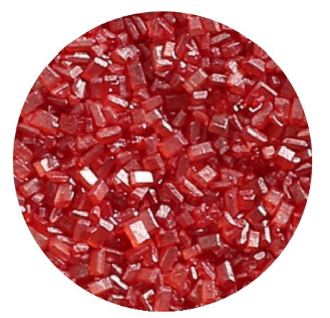 Ruby Red Sugar Crystals