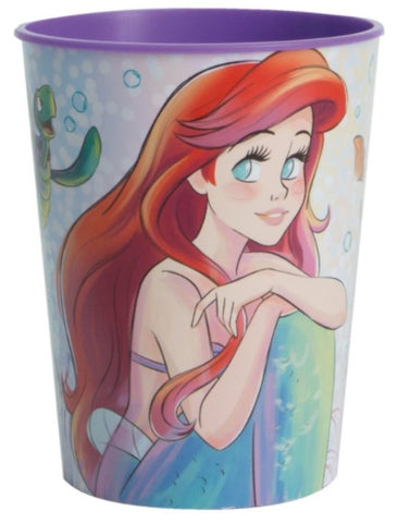 Disney The Little Mermaid 16oz Plastic Stadium Cup, 1ct