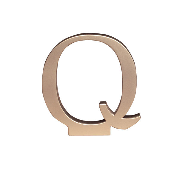 A Birthday Place - Cake Toppers - Letter Q Monogram
