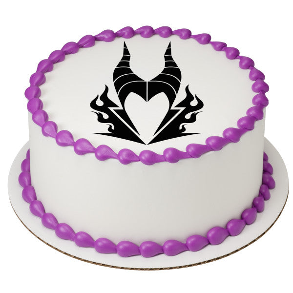 Disney Villains Maleficent Edible Cake Topper Image