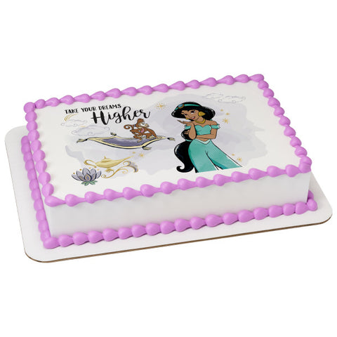 Disney Princess Jasmine Edible Cake Topper Image