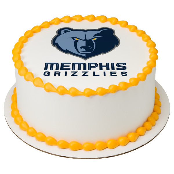 NBA-Memphis Grizzlies Edible Cake Topper Image