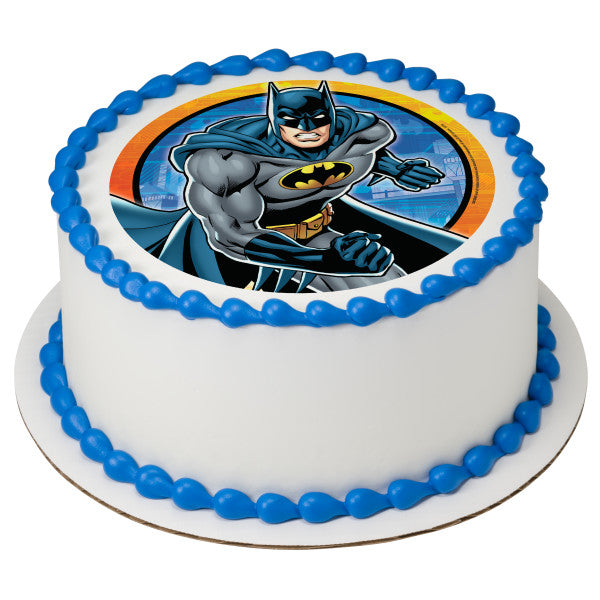 Batman™ Kaa-Boom Edible Cake Topper Image
