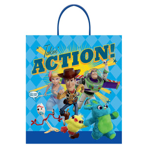 Toy Story 4 Deluxe Plastic Loot Bag, 16" x 14"