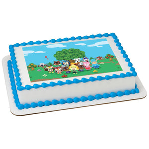 Animal Crossing™ Let's Hang Out Edible Cake Topper Image