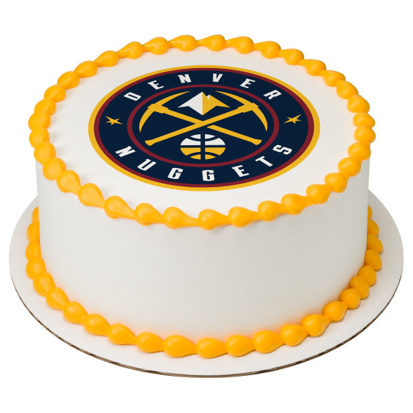 NBA-Denver Nuggets Edible Cake Topper Image