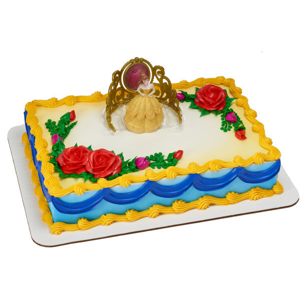 A Birthday Place - Cake Toppers - Disney Princess Belle Beautiful as a Rose DecoSet®
