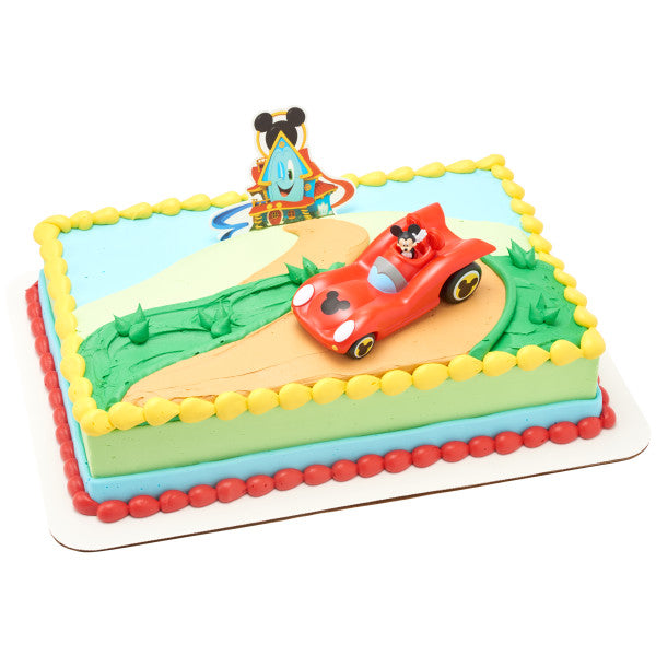 Disney Mickey Mouse Funhouse Dulces Aventuras DecoSet® e Imagen de Fondo Comestible 