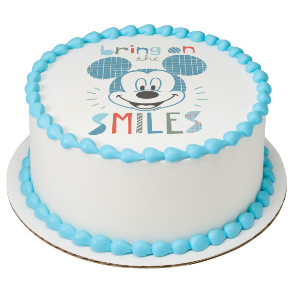 Disney Baby Mickey Edible Cake Topper Image
