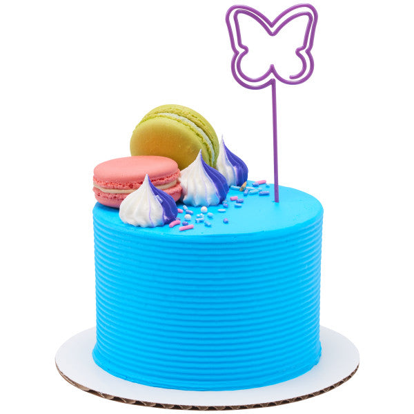 Pincho de mariposa Postres Bebidas Craft Pick Topper