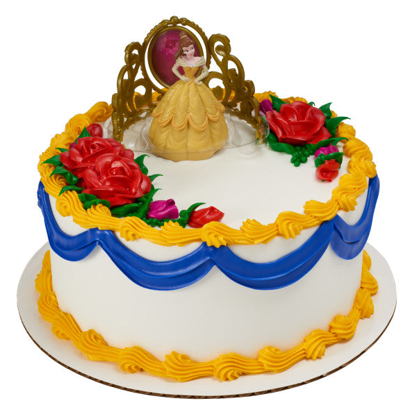 A Birthday Place - Cake Toppers - Disney Princess Belle Beautiful as a Rose DecoSet®