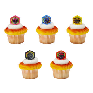 A Birthday Place - Cake Toppers - Power Rangers Morphinominal Cupcake Rings