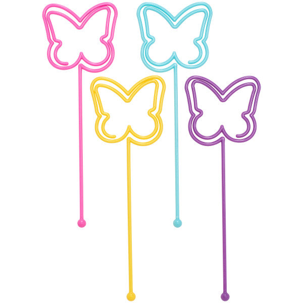 Pincho de mariposa Postres Bebidas Craft Pick Topper