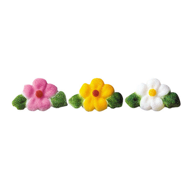Leafed Flower Charms Assortment Dec-Ons® Decorations