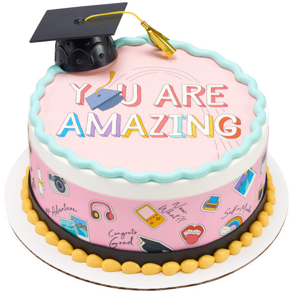 You Are Amazing Edible Cake Topper Image