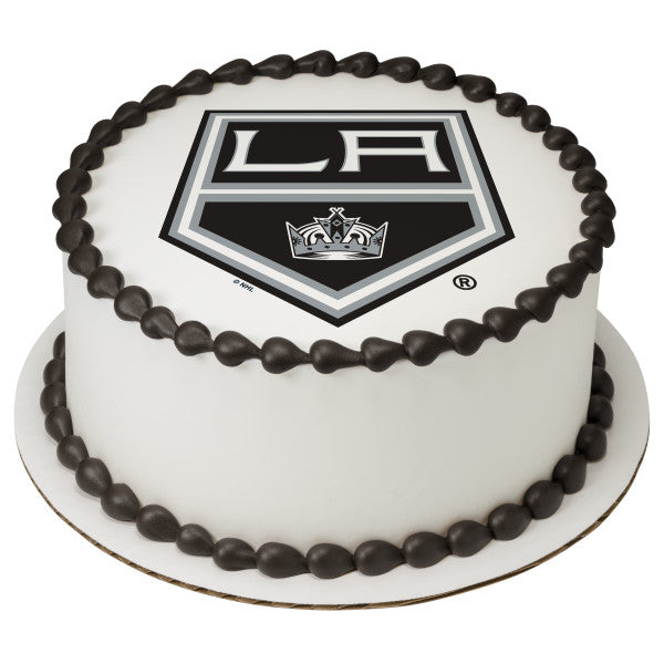 NHL® Los Angeles Kings® Edible Cake Topper Image