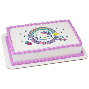 Hello Kitty® It's a Hello Kitty Day! Edible Cake Topper Image