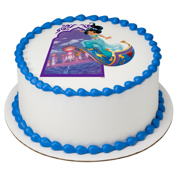 Disney Princess-Escape To Agrabah Edible Cake Topper Image