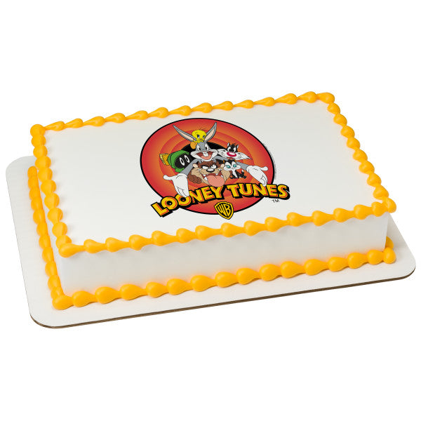Looney Tunes-Classic Crew Edible Cake Topper Image