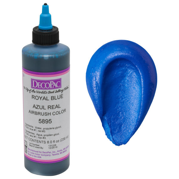 DecoPac Royal Blue Premium Airbrush Premium Airbrush Color