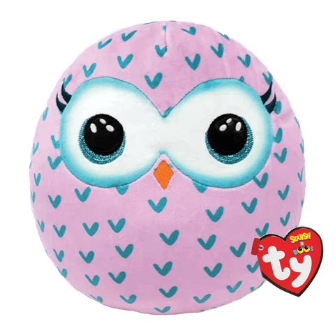 Owl 14" Beanie Squishies - Winks, 1ct