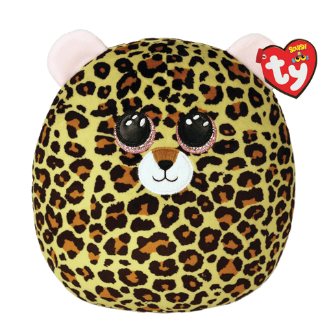 Leopard 10" Beanie Squishies - Livvie, 1ct