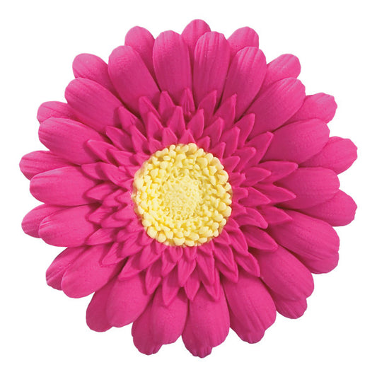 Hot Pink Gerbera Daisy Gum Paste Flowers