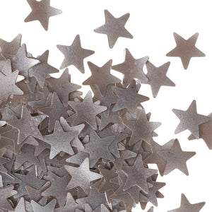 Silver Stars Edible Glitter