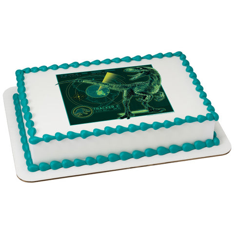 Jurassic World 2-Tracker Edible Cake Topper Image