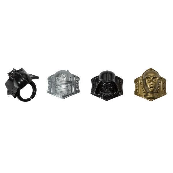 Star Wars™ Darth Vader™, R2-D2™, C-3PO™ Cupcake Rings