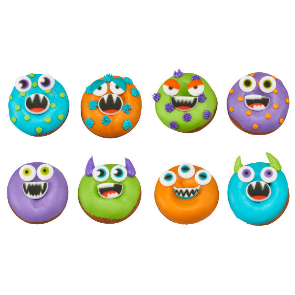 faces of monsters Monster Face Assortment Dec-Ons® Decorations – A Birthday Place