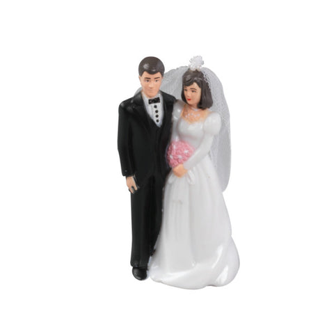 Traditional Bridal Couple Cake Ornament