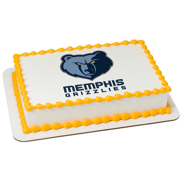 NBA Memphis Grizzlies Team Basketball Cupcake Rings – A Birthday Place