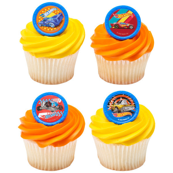 Hot Wheels™ Challenge Accepted Cupcake Rings