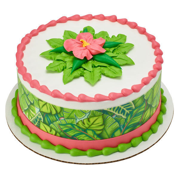 Polynesian Flair Edible Cake Topper Image Strips