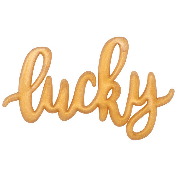 Gold Lucky Cupcake Layon
