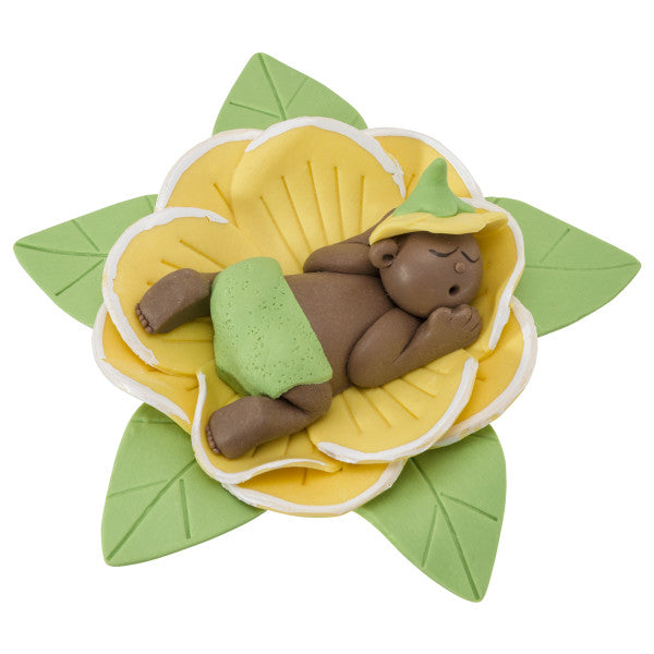 A Birthday Place - Cake Toppers - Baby Bud African American DecoSet®
