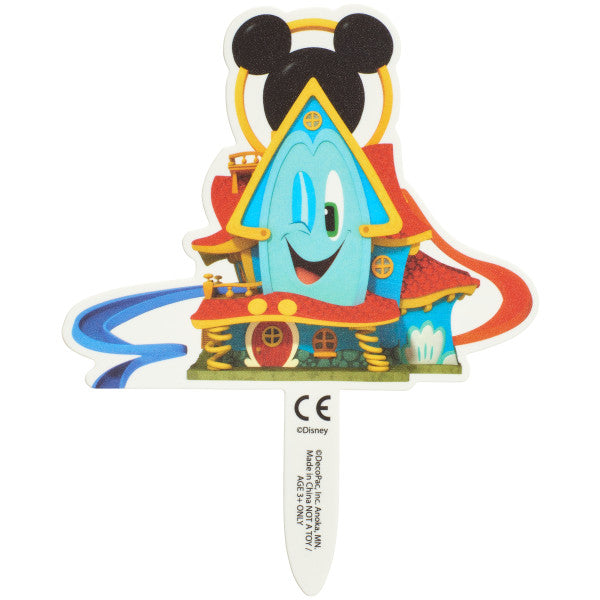 Disney Mickey Mouse Funhouse Dulces Aventuras DecoSet® e Imagen de Fondo Comestible 