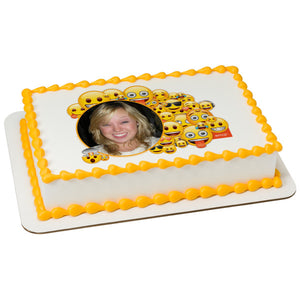 emoji® Mashup Edible Cake Topper Image Frame