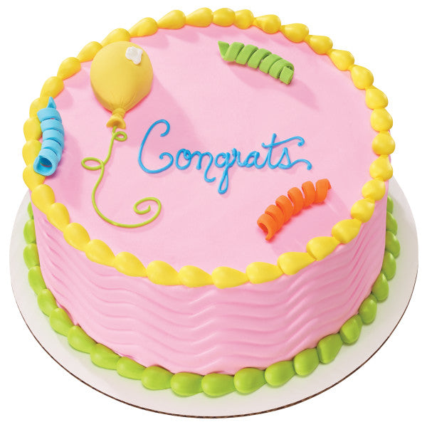 Primary Balloons Assortment Gum Paste Layon