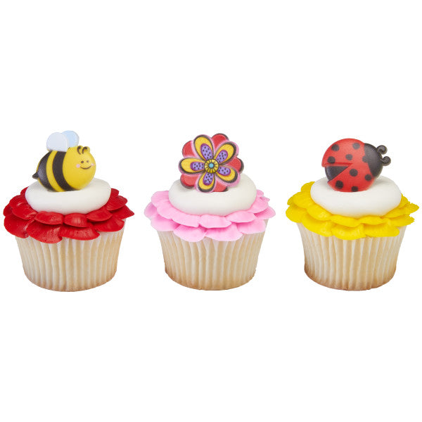 Spring has Blossomed Cupcake Rings