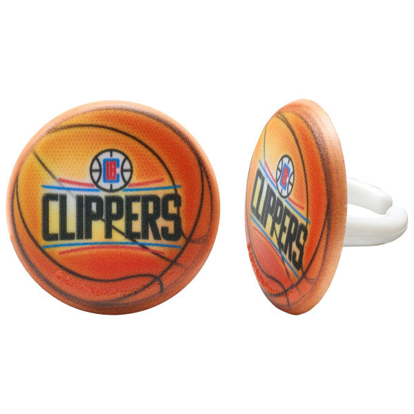 NBA Los Angeles Clippers Cupcake Rings