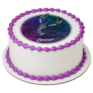 Cancer Edible Cake Topper Image