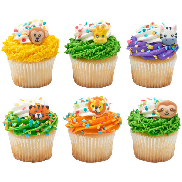 Jungle Critters Royal Icing Decoration