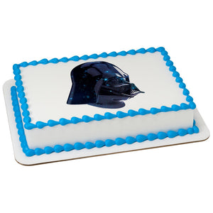 Star Wars™ Vader Galaxy Edible Cake Topper Image