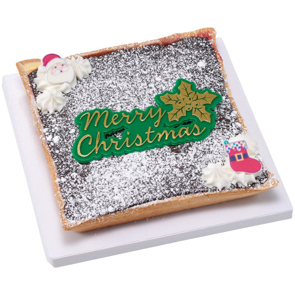 Merry Christmas Assortment Sweet Décor® Printed Edible Decorations