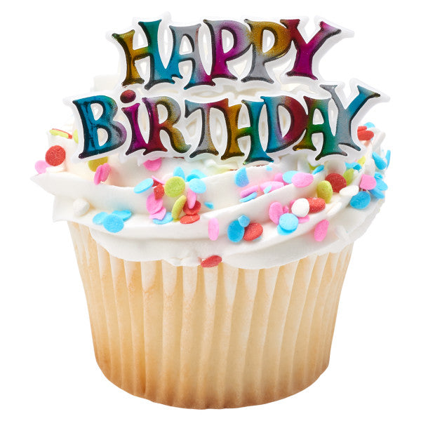Happy Birthday Cupcake Layon