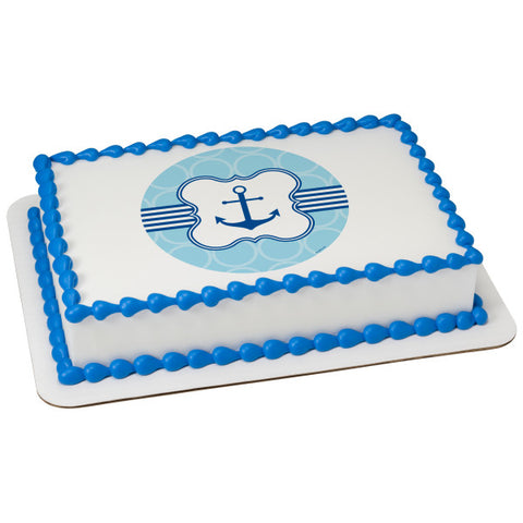 A Birthday Place - Cake Toppers - Anchor Edible Cake Topper Image